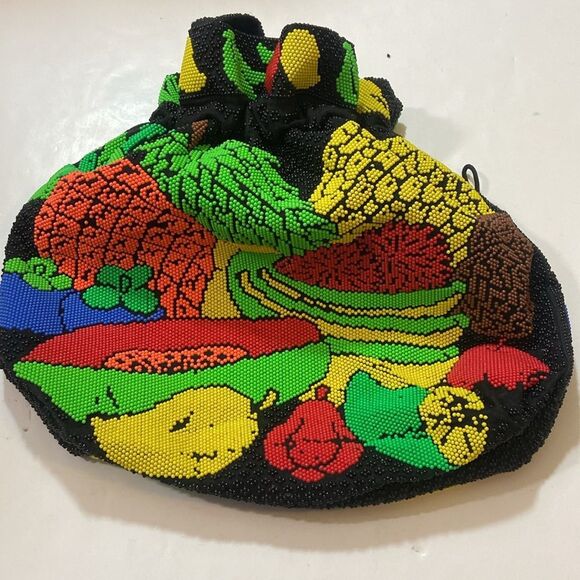 Vintage Hand Beaded Hobo Women’s Bag - Picture 15 of 15